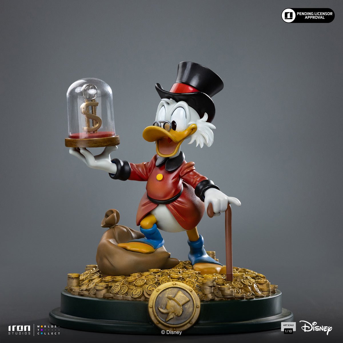 DuckTales Uncle Scrooge McDuck 1:10 Art Scale Limited Edition Statue RN37386 US-IMPORT