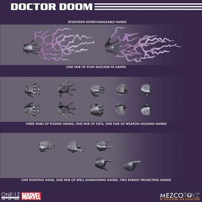 PRE-ORDER Doctor Doom One:12 Collective Action Figure - ReRun MZ77272 US-IMPORT