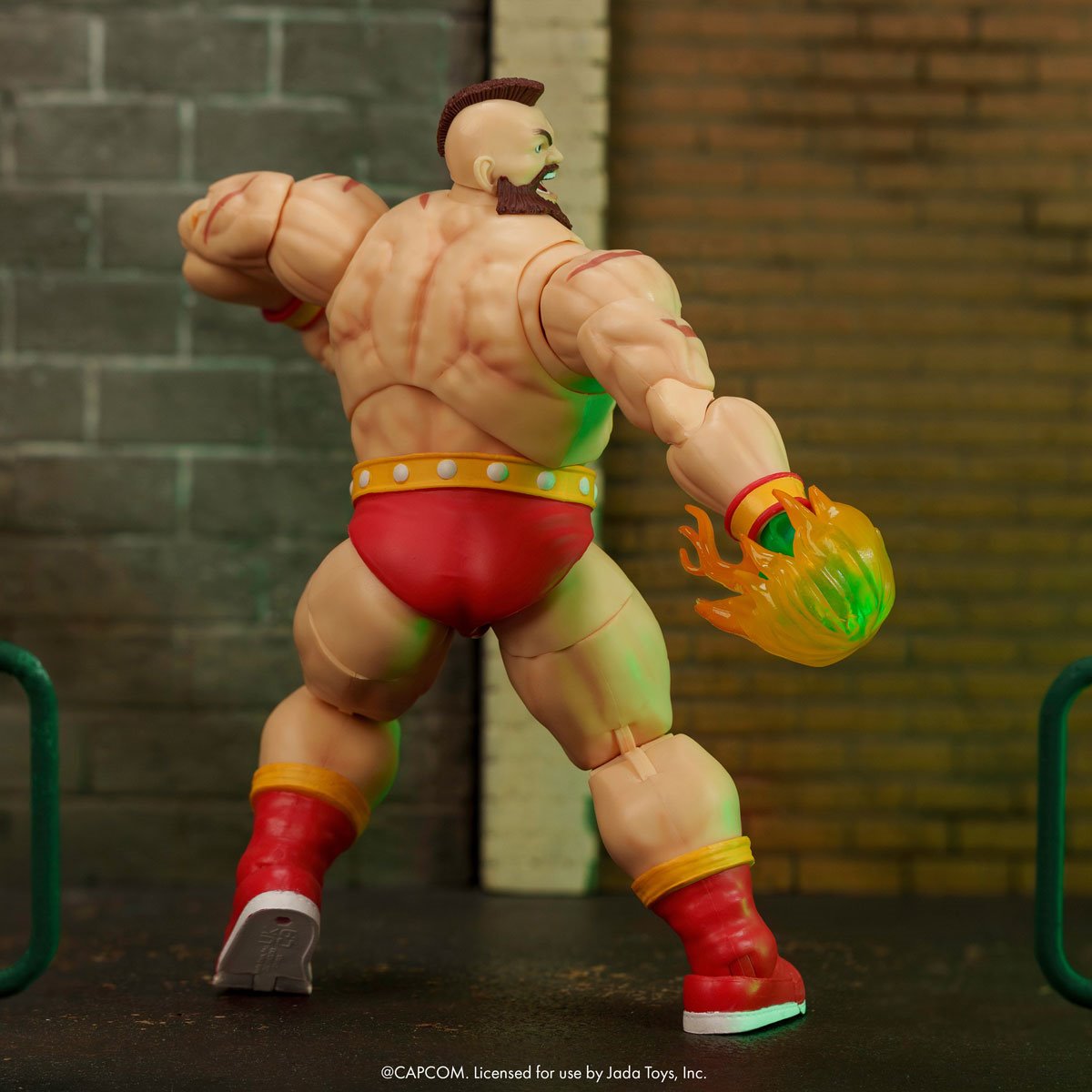 Pre-Order Ultra Street Fighter II Zangief Deluxe 6-Inch Scale Action Figure US-IMPORT JD35742