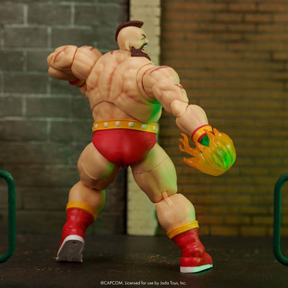 Pre-Order Ultra Street Fighter II Zangief Deluxe 6-Inch Scale Action Figure US-IMPORT JD35742