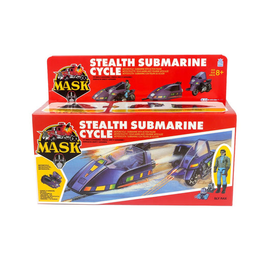 PRE-ORDER M.A.S.K. Wave 2 Stealth Submarine Cycle Vehicle LS58557 US Import