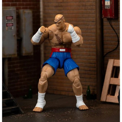 PRE-ORDER Ultra Street Fighter II Sagat 6-Inch Scale Deluxe Action Figure JD35171 US-IMPORT
