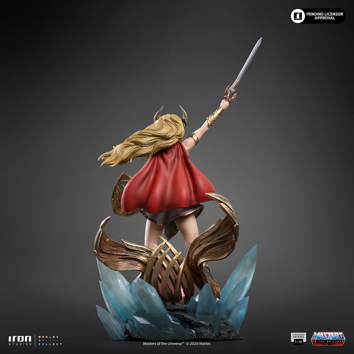 PRE-ORDER Masters of the Universe She-Ra Unleashed 1:10 Art Scale Limited Edition Statue RN38116 US-IMPORT