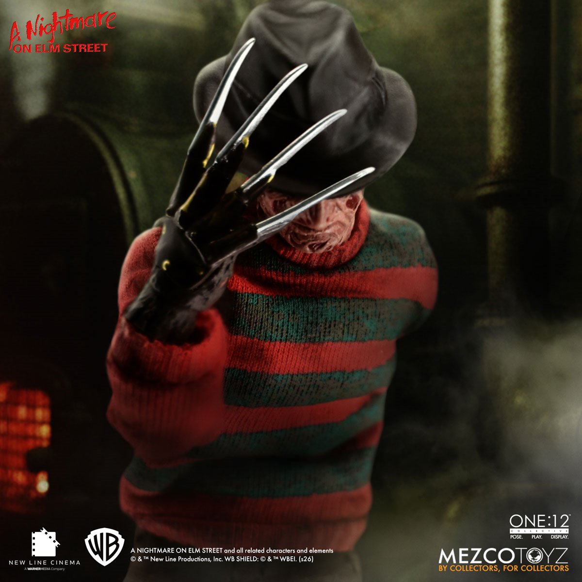 PRE-ORDER A Nightmare on Elm Street Freddy Krueger One:12 Collective Action Figure MZ77390 US-IMPORT