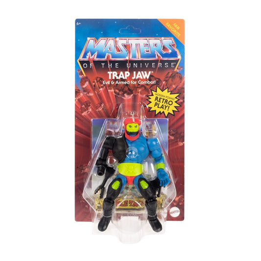 Trap Jaw Fan Favourite Masters of the Universe Origins Core Wave 20 Action Figure HYD41 US-IMPORT