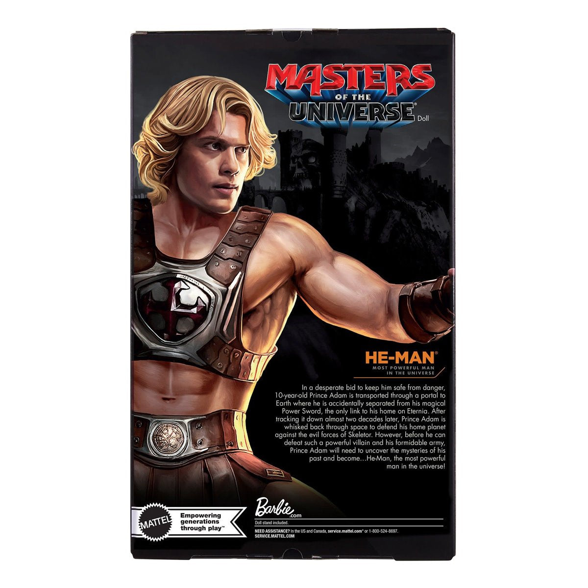 PRE-ORDER Barbie Masters of the Universe He-Man Doll 2026 Movie MTJJY03 US-IMPORT