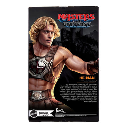 PRE-ORDER Barbie Masters of the Universe He-Man Doll 2026 Movie MTJJY03 US-IMPORT