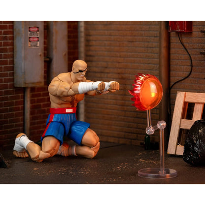 PRE-ORDER Ultra Street Fighter II Sagat 6-Inch Scale Deluxe Action Figure JD35171 US-IMPORT