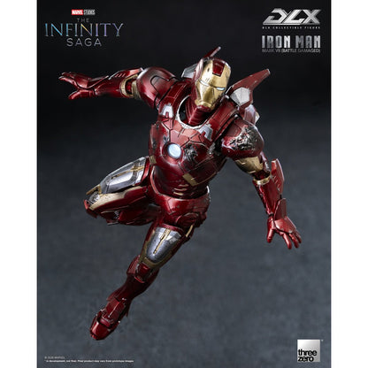 PRE-ORDER Marvel Studios: The Infinity Saga Iron Man Mark 7 Battle Damaged DLX Action Figure TH3Z0969 US-IMPORT