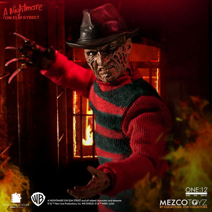 PRE-ORDER A Nightmare on Elm Street Freddy Krueger One:12 Collective Action Figure MZ77390 US-IMPORT