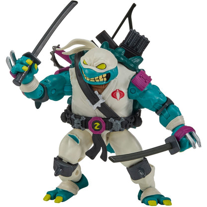 Pre-Order Teenage Mutant Ninja Turtles x G.I. Joe Slash x Storm Shadow Action Figure US-IMPORT PL81936