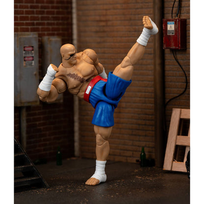 PRE-ORDER Ultra Street Fighter II Sagat 6-Inch Scale Deluxe Action Figure JD35171 US-IMPORT