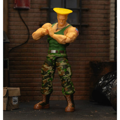 Ultra Street Fighter II Guile 6-Inch Scale Action Figure US-IMPORT