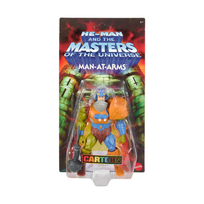 PRE-ORDER Masters of the Universe Origins Wave 28 Cartoon Collection 200X Man-At-Arms MTJHJ94 US-Import