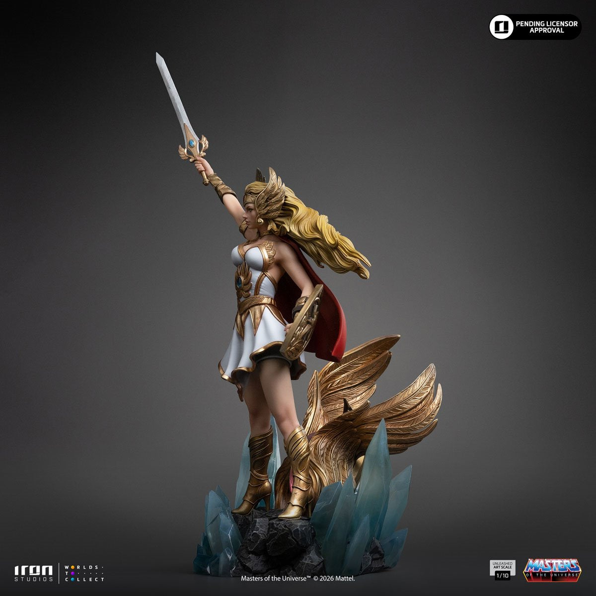 PRE-ORDER Masters of the Universe She-Ra Unleashed 1:10 Art Scale Limited Edition Statue RN38116 US-IMPORT