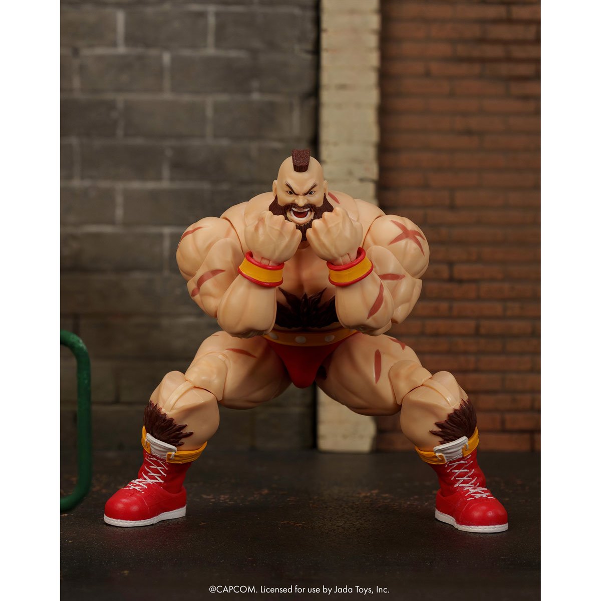 Pre-Order Ultra Street Fighter II Zangief Deluxe 6-Inch Scale Action Figure US-IMPORT JD35742