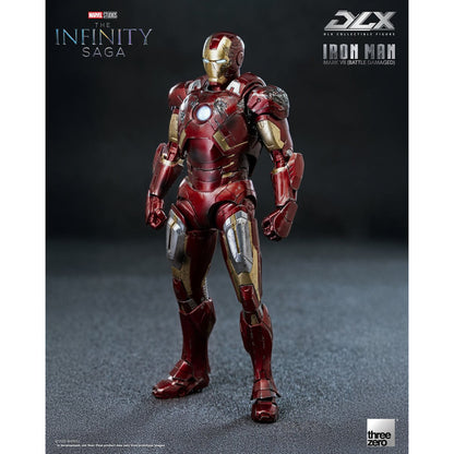PRE-ORDER Marvel Studios: The Infinity Saga Iron Man Mark 7 Battle Damaged DLX Action Figure TH3Z0969 US-IMPORT