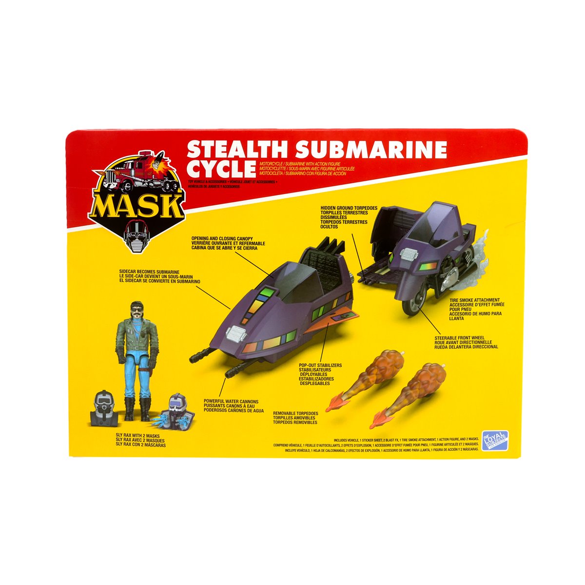 PRE-ORDER M.A.S.K. Wave 2 Stealth Submarine Cycle Vehicle LS58557 US Import