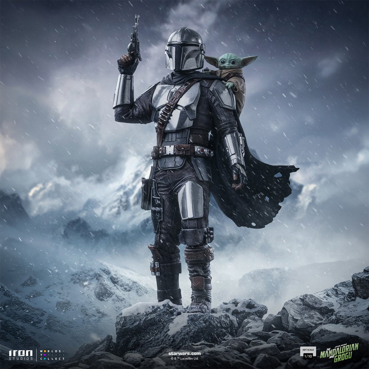 PRE-ORDER The Mandalorian and Grogu Movie Art Scale 1:10 Limited Edition Statue RN36655 US-IMPORT