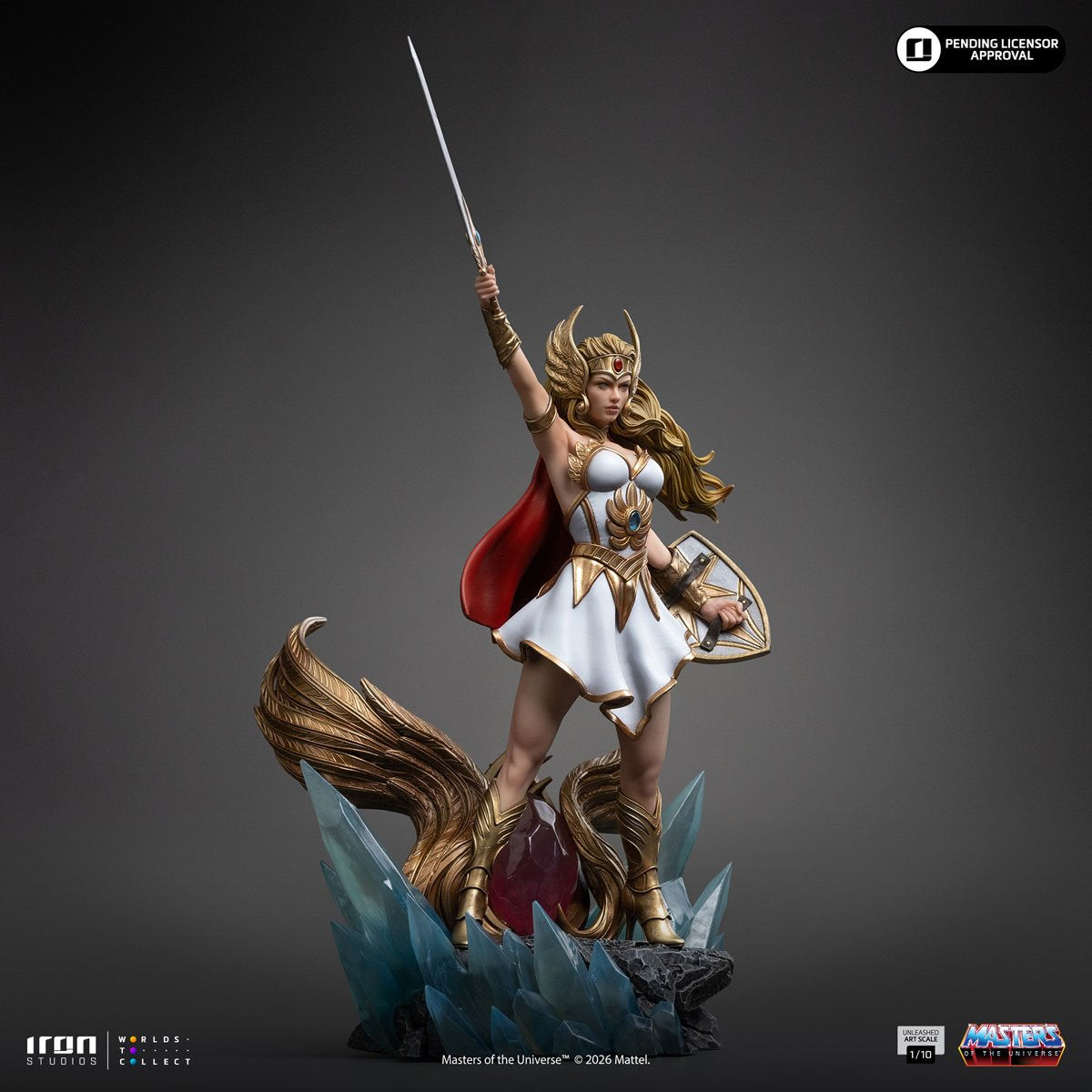 PRE-ORDER Masters of the Universe She-Ra Unleashed 1:10 Art Scale Limited Edition Statue RN38116 US-IMPORT