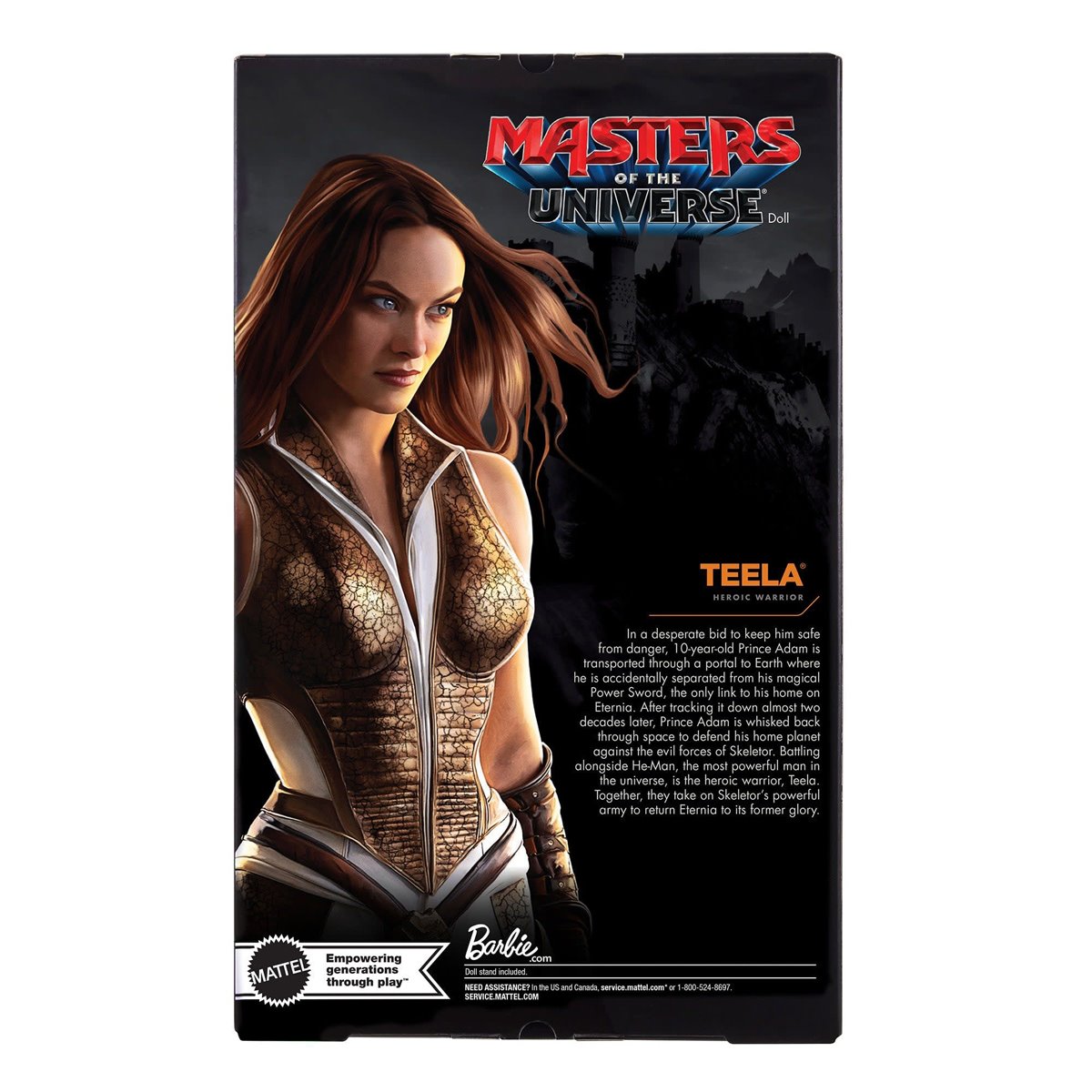 PRE-ORDER Barbie Masters of the Universe Teela Doll 2026 Movie MTJKG65 US-IMPORT