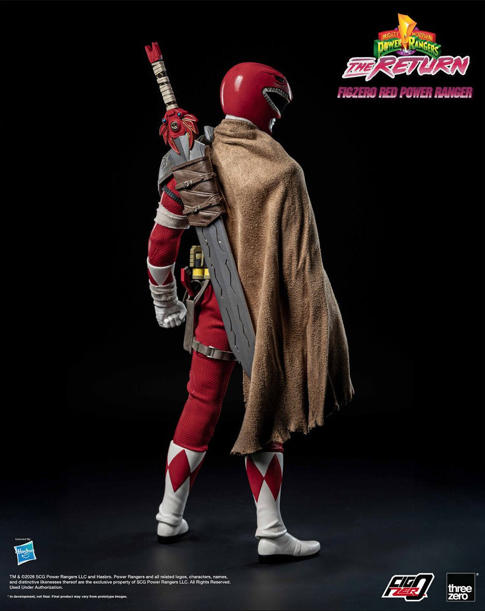 Pre-Order Mighty Morphin Power Rangers: The Return Red Power Ranger FigZero 1:6 Scale Action Figure TH3Z1020 US-IMPORT