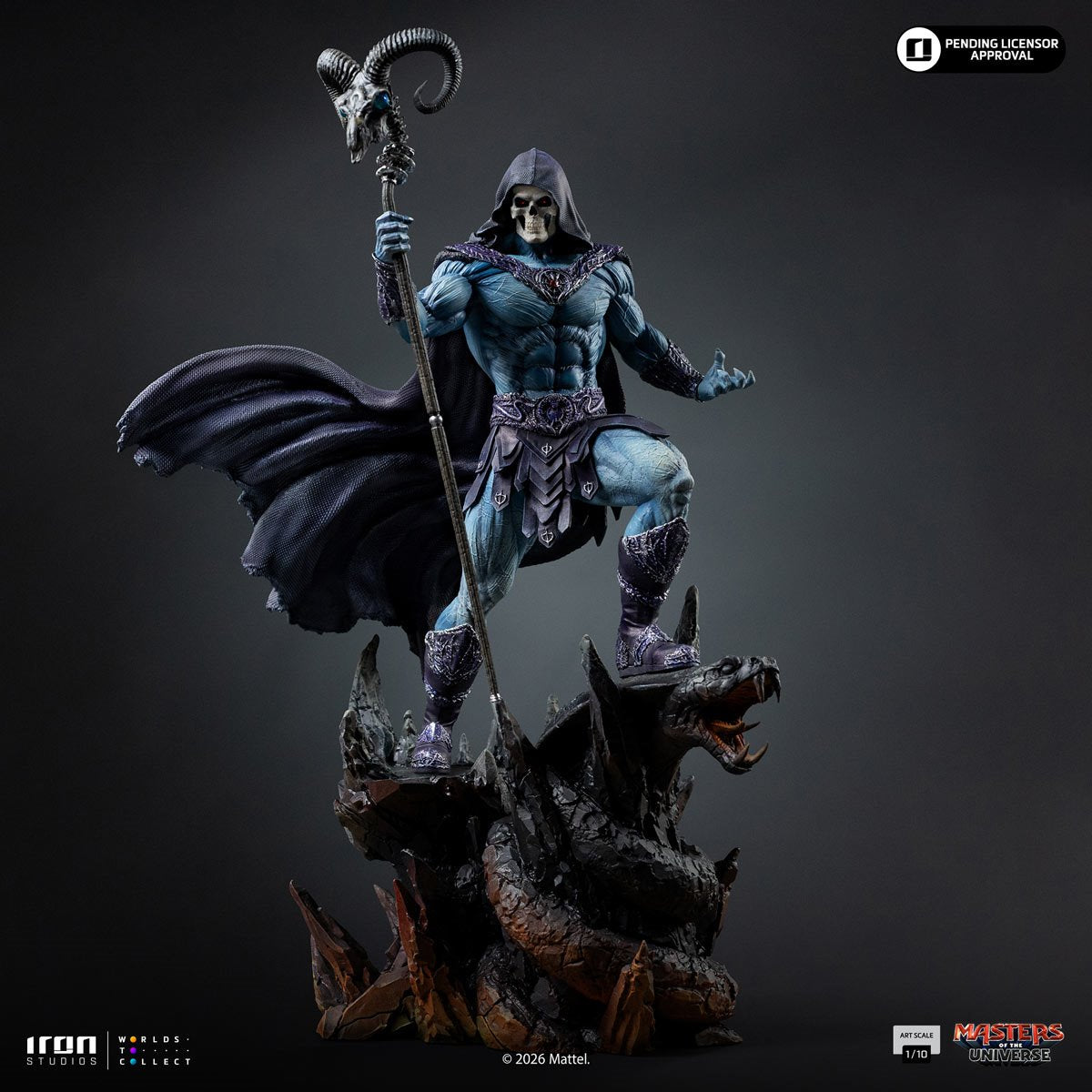 PRE-ORDER Masters of the Universe 2026 Movie Skeletor 1:10 Art Scale Limited Edition Statue RN37447 US-IMPORT
