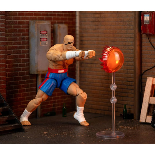 PRE-ORDER Ultra Street Fighter II Sagat 6-Inch Scale Deluxe Action Figure JD35171 US-IMPORT