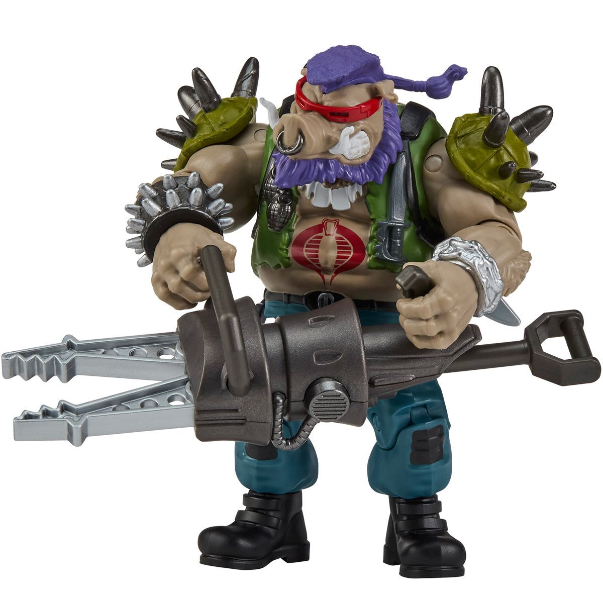 Pre-Order Teenage Mutant Ninja Turtles x G.I. Joe Bebop x Ripper Action Figure US-IMPORT PL81933