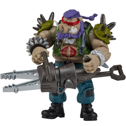 Pre-Order Teenage Mutant Ninja Turtles x G.I. Joe Bebop x Ripper Action Figure US-IMPORT PL81933