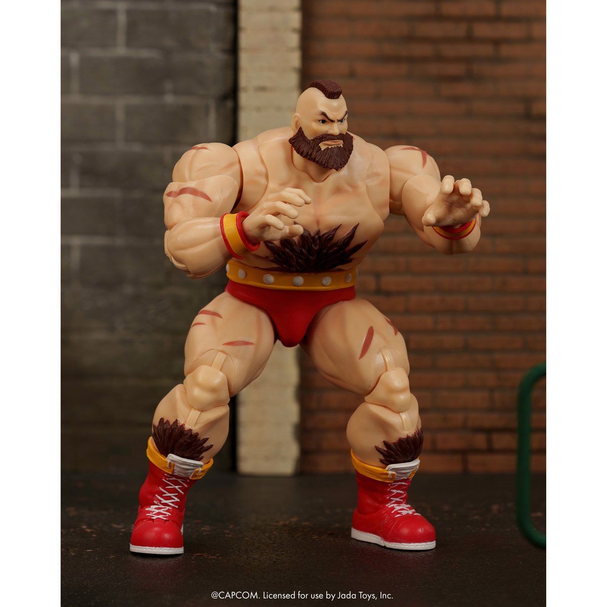 Pre-Order Ultra Street Fighter II Zangief Deluxe 6-Inch Scale Action Figure US-IMPORT JD35742