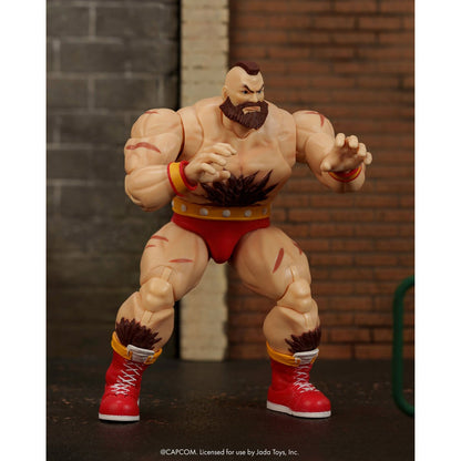 Pre-Order Ultra Street Fighter II Zangief Deluxe 6-Inch Scale Action Figure US-IMPORT JD35742
