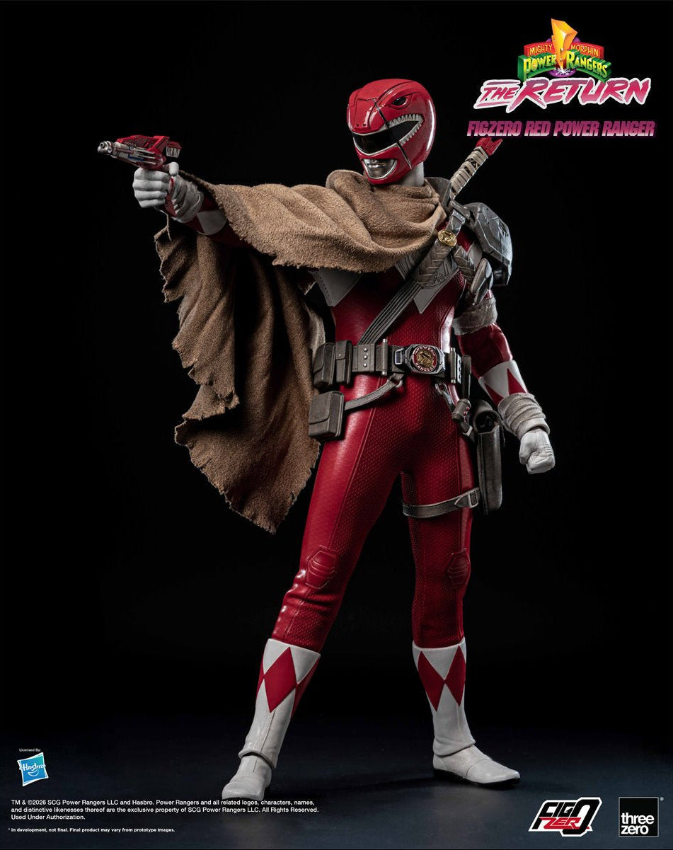 Pre-Order Mighty Morphin Power Rangers: The Return Red Power Ranger FigZero 1:6 Scale Action Figure TH3Z1020 US-IMPORT