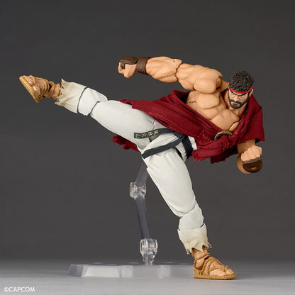 PRE-ORDER Street Fighter 6 Ryu Revoltech Amazing Yamaguchi Action Figure DC220813 US-Import