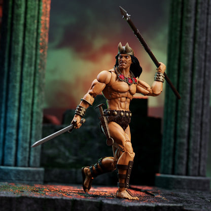 PRE-ORDER Conan the Barbarian The Tower of the Elephant Young Conan and Yag Kosha Action Figure 2-Pack BFCTB005 US-IMPORT