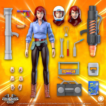 PRE-ORDER Biker Mice from Mars Wave 2 Charley 7-Inch Scale Action Figure TNC17581 US-IMPORT