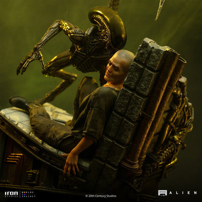 PRE-ORDER Alien 3 Ellen Ripley and Dog Alien 1:10 Art Scale Statue RN34101 US-IMPORT