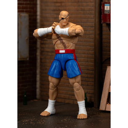 PRE-ORDER Ultra Street Fighter II Sagat 6-Inch Scale Deluxe Action Figure JD35171 US-IMPORT