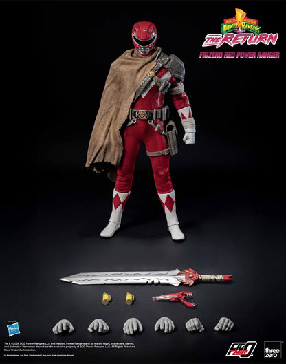 Pre-Order Mighty Morphin Power Rangers: The Return Red Power Ranger FigZero 1:6 Scale Action Figure TH3Z1020 US-IMPORT
