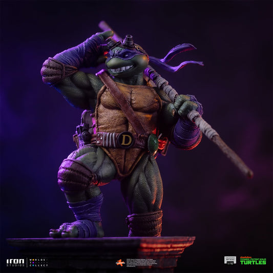 PRE-ORDER Teenage Mutant Ninja Turtles Donatello Unleashed 1:10 Art Scale Limited Edition Statue RN36303 US-IMPORT