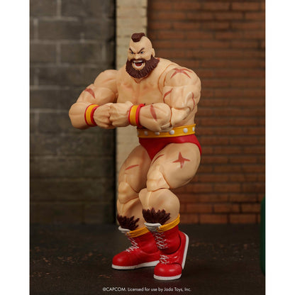 Pre-Order Ultra Street Fighter II Zangief Deluxe 6-Inch Scale Action Figure US-IMPORT JD35742