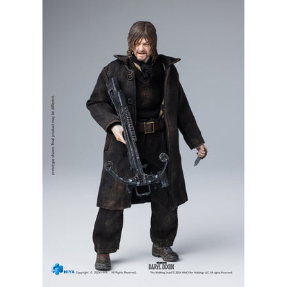 PRE-ORDER The Walking Dead Daryl Dixon Exquisite Super 1:12 Scale Action Figure - Previews Exclusive DC420354 US-IMPORT