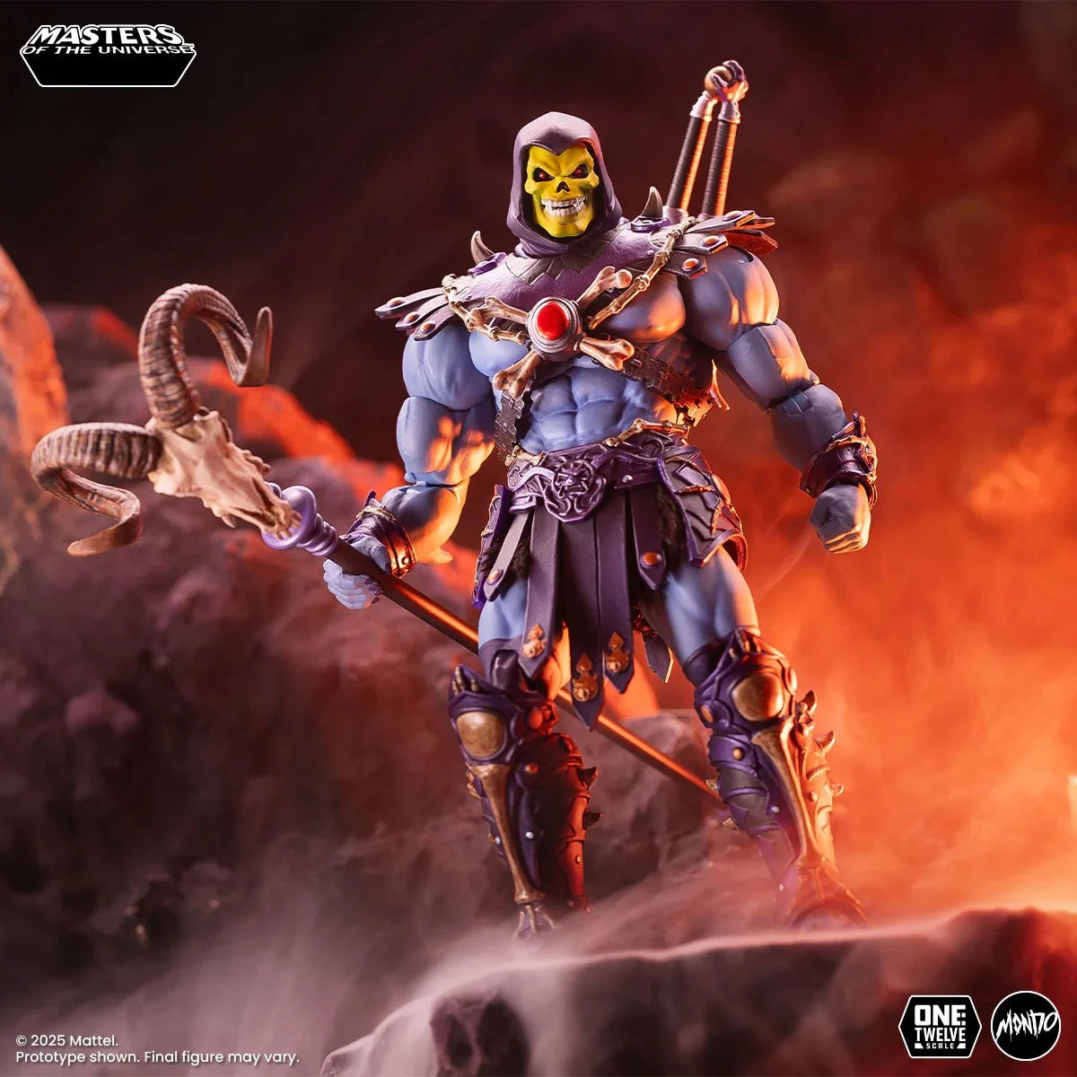 PRE-ORDER Masters of the Universe 200X Skeletor 1:12 Scale Action Figure MDCOL117A - US-IMPORT