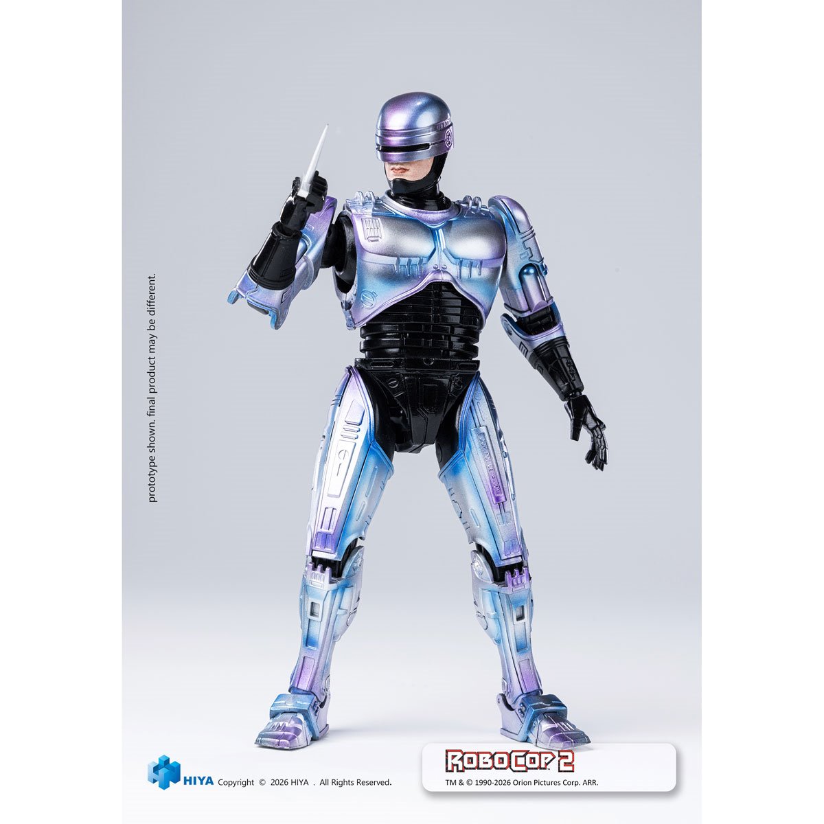 PRE-ORDER RoboCop 2 RoboCop Exquisite Super Series 1:12 Scale Action Figure HYESR0302 US-IMPORT