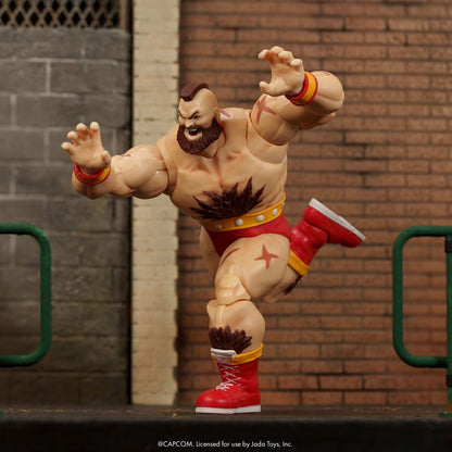 Pre-Order Ultra Street Fighter II Zangief Deluxe 6-Inch Scale Action Figure US-IMPORT JD35742