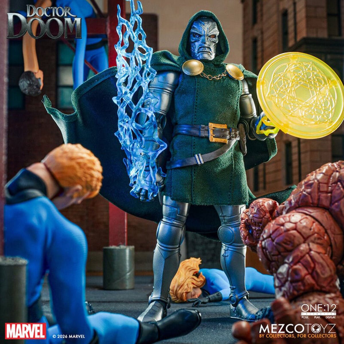 PRE-ORDER Doctor Doom One:12 Collective Action Figure - ReRun MZ77272 US-IMPORT