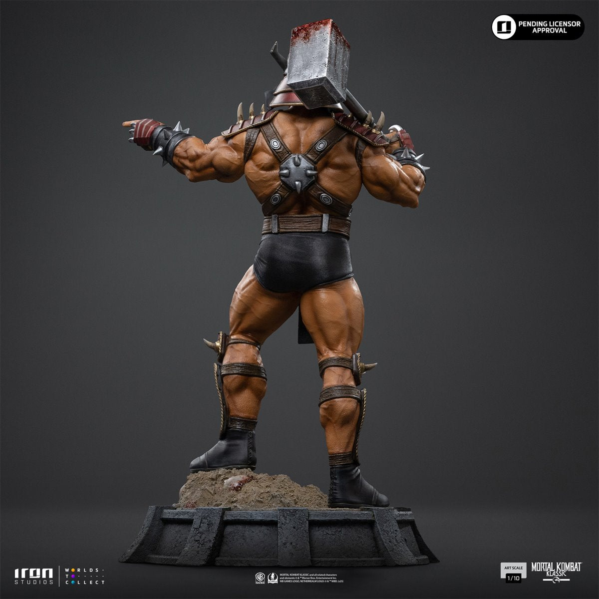 PRE-ORDER Mortal Kombat Shao Kahn Emperor of Outworld 1:10 Art Scale Limited Edition Statue RN36402 US-IMPORT