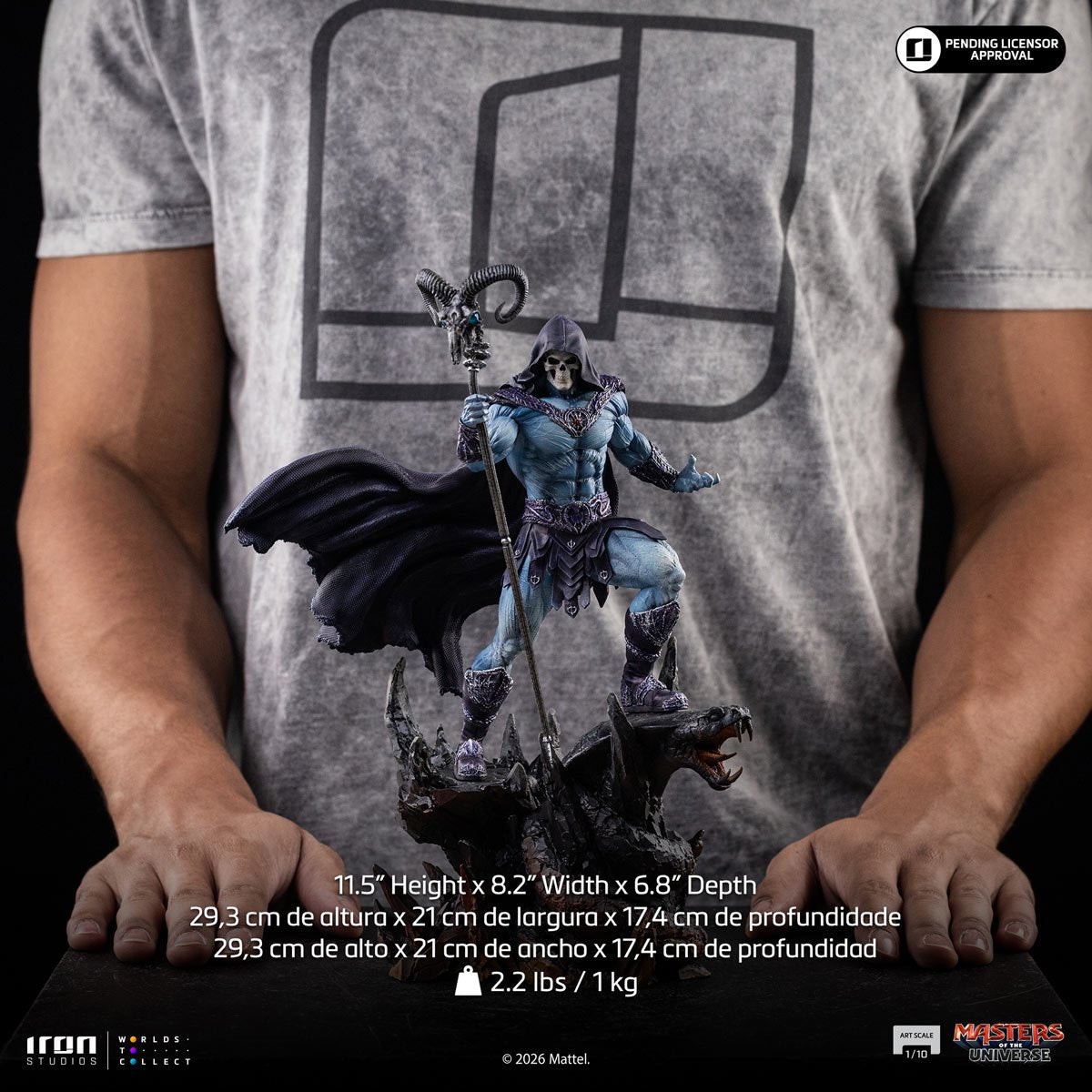 PRE-ORDER Masters of the Universe 2026 Movie Skeletor 1:10 Art Scale Limited Edition Statue RN37447 US-IMPORT