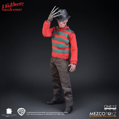 PRE-ORDER A Nightmare on Elm Street Freddy Krueger One:12 Collective Action Figure MZ77390 US-IMPORT