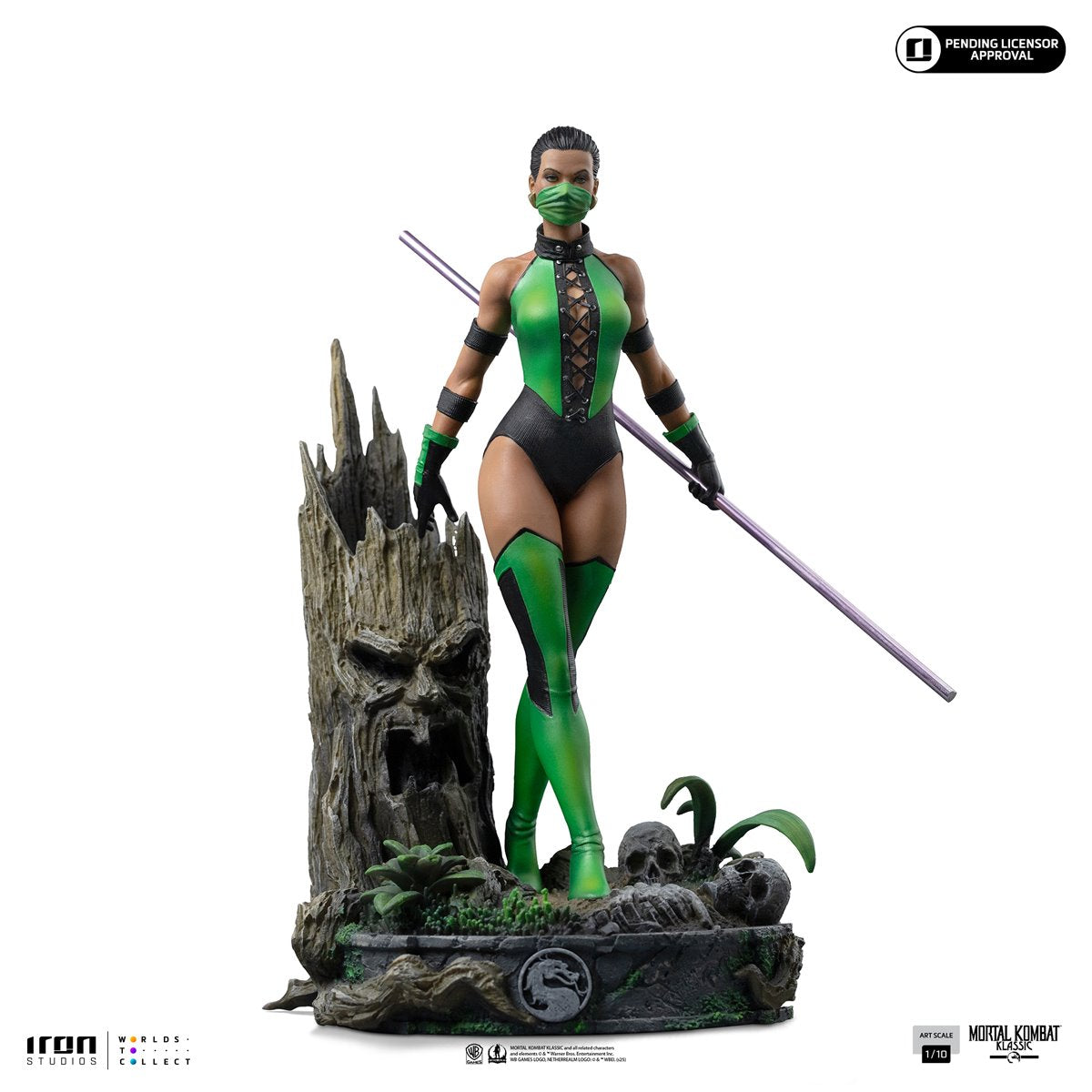 PRE-ORDER Mortal Kombat Jade 1:10 Art Scale Limited Edition Statue RN37034 US-IMPORT